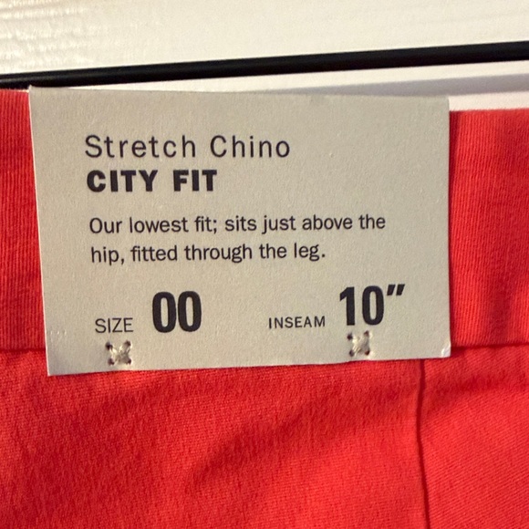 J. Crew Factory Vibrant Red Women's Shorts - Picture 7 of 7
